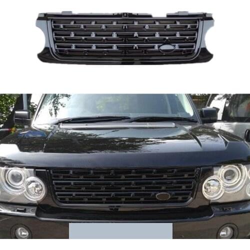 Modified For Range Rover Vogue L322 2005 2006 2007 2008 2009 Front Bumper Mesh Grille Trim Racing Grills Side Grill Air Vents