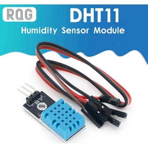 New Temperature and Relative Humidity Sensor DHT11 Module with Cable for arduino Diy Kit