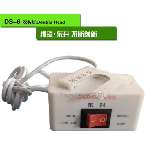 Industrial Sewing Machine U Shape Lamp ,Also With U Shape Plug,6Pcs LED Lights, Adjustable Neck ,Compatible With Many Machines