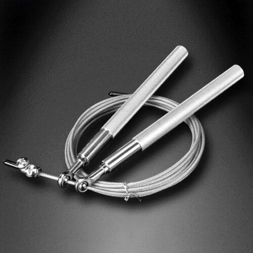 Skipping Rope Exercise Fitness Adjustable High Speed Steel Jump Rope Double Bearing Sports Jump Rope Home Gym Workout Equipment