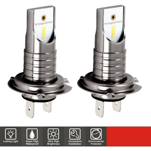 2PCS H7 LED Headlight 6000K 13000LM CSP Seoul Chip Bulbs Canbus Error Free Auto Car Driving Lamps for Led Xenon Auto Headlamp