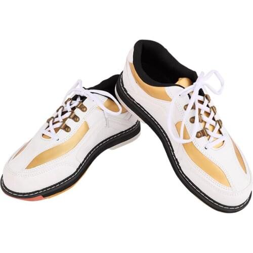 Unisex Bowling Shoes Men Women Skidproof Sole Professional Sports Bowling Shoes Non-Slip Training Sneakers Large Size 35-46