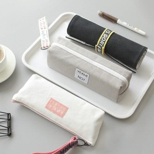 1pcs 1330 pencil bag small fresh and lovely junior college students new and simple men and women stationery