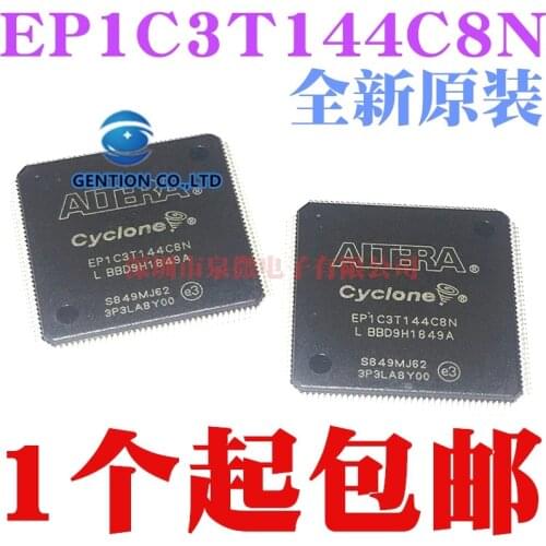 2PCS EP1C3T144C8N QFP144 in stock 100% new and original