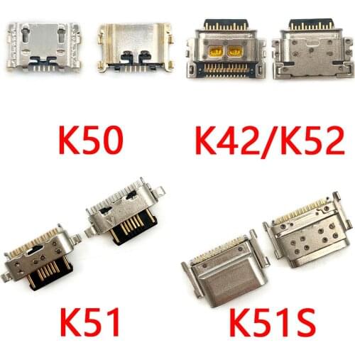20Pcs/Lot USB Charging Connector Jack Charger Port Socket Power For LG K41S K51 K51S K52 K42 K61 K50