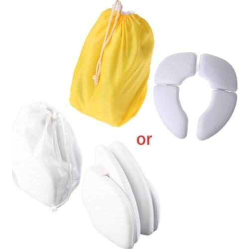 2020 New Kids Baby Toddler Travel Folding Padded Potty Seat Cushion Toilet Training