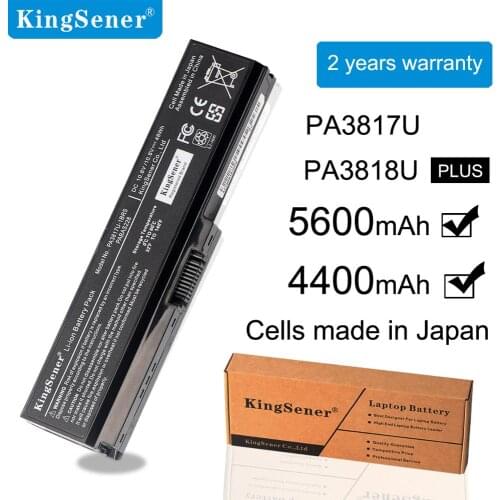 KingSener PA3817U-1BRS PA3817U Battery For Toshiba Satellite A660 C640 C600 C650 C655 C660 L510 L630 L640 L650 L670 L770 PA3818U