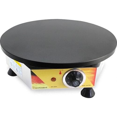 Commercial Electric Crepe Maker Heating Cooker Commercial Pancake Fruit Machine Non-stick Burritos Machine Crepe Machine