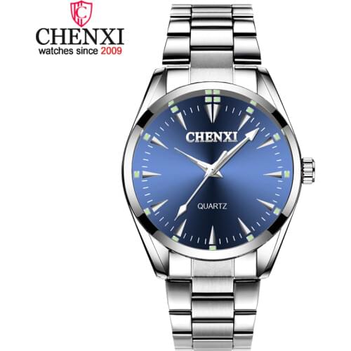 CHENXI Brand Luxury Mens Watches Full Steel Quartz Male Watch Waterproof Business Man Wristwatch Relogio Masculino Reloj Hombre