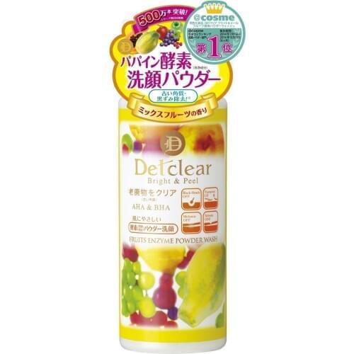 DET Clear Bright Peel Fruit Enzyme Powder Face Wash 75g