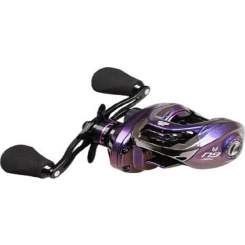 9BB Baitcasting Reels 6.0KG Max Drag 6.5:1 High Speed Carbon Left Right Hand Fishing Reels Waterproof Carp Fishing Tackles Pesca