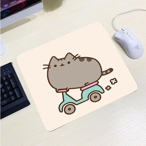 Cute Cat Gamer Mouse Pad Anime Sexy Deskpad Mausepad PC Gamer Cabinet Varmilo Keyboard Gaming Accessories Cheap Gaming Laptop