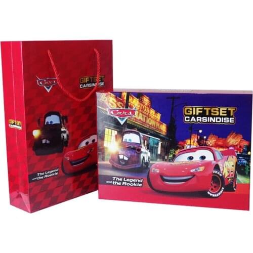 Disney Pixar3 metal 1:55 alloy car model toy gift box set Lightning McQueen and mater, sally, Raymond child boy gift
