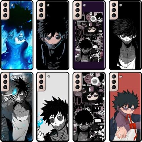 Dabi Boku no Hero Academia Soft Case For Samsung Galaxy S21 Ultra Note 20 Note 10 S8 S9 S10 Plus S20 FE Phone Cover