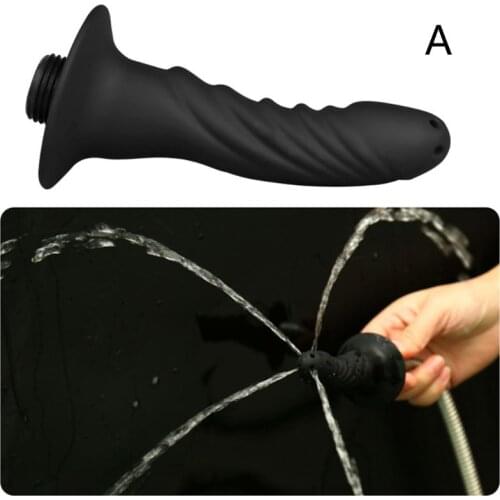 Soft Silicone Anus Bidet Cleaner Douche Enema Cleaning Shower Portable Unisex Men Women Hygiene Tool
