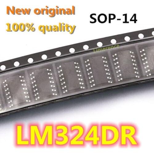 10-20PCS LM324 LM324D SOP14 LM324DR SOP 324 SOP-14 SMD new and original IC Chipset