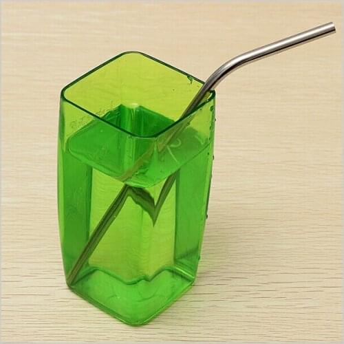 Wholesale 500 pieces / lot Metal Drinking Straw Stainless Steel Drinking Straw Free Shipping