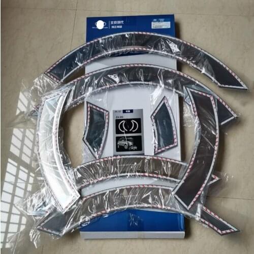 Apply to 2010-2017 Hyundai IX35 Non destructive installation of original wheel hub decorative bright strip of wheel eyebrow