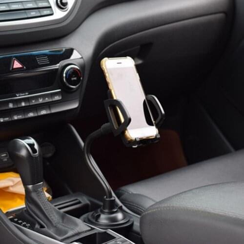 60% Dropshipping!!Phone Holder Universal Adjustable Angle Portable Car Cup Cellphone Mount Stand Cradle for Smartphone