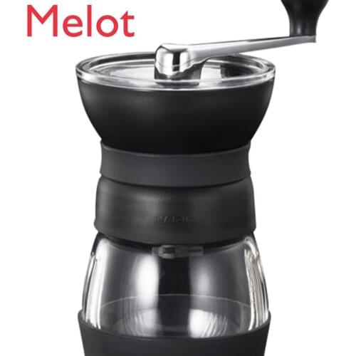 Manual Coffee Coffee Grinder Grinder Storage Bag Family-Use Grinder Grinding Core Coffee Machine Solid Color Carrying Case