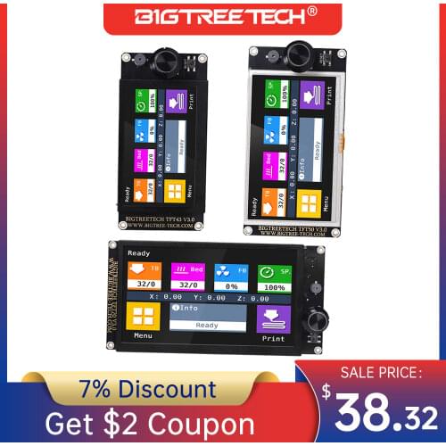 BIGTREETECH TFT43 TFT50 TFT70 TFT28 V3.0 Touch Screen 12864LCD WiFi for SKR V1.4 Turbo MINI E3 Ender 3 Upgrade 3D Printer Parts