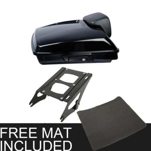 Motorcycle Razor Pack Trunk Backrest Rack For Harley Tour Pack Touring Electra Glide Road Glide Road King Street 2014-2020