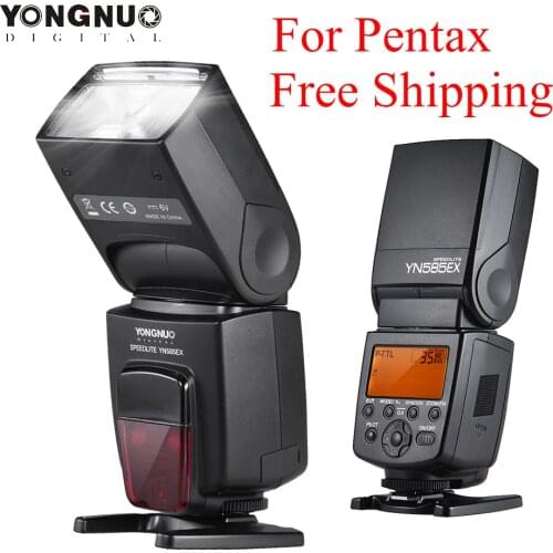Yongnuo Flash YN585EX P-TTL Wireless Flash Speedlite for Pentax K-70 K-50 K-1 K-S1 K-S2 K3II K5 K50 KS2 K100 Flash Speedlite