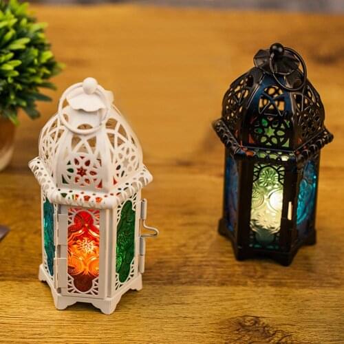 Castle Hollow Out Candle Holders Candlestick Lighting Wedding New Xms Hollow Candle Holder Home Decoration