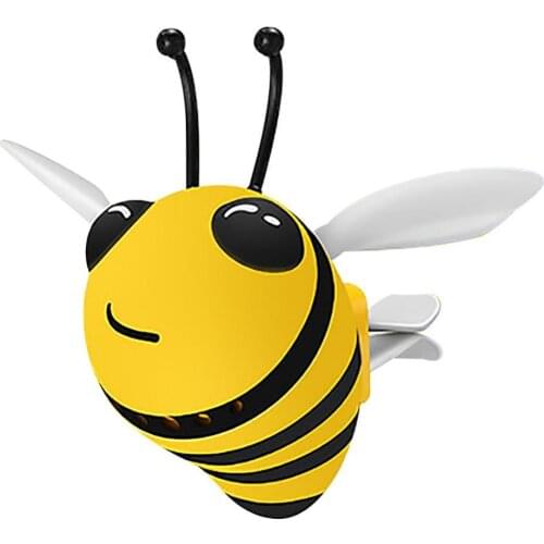 Bee Car Auto Outlet Vent Perfume Clip Scent Ornament Fragrance Car Air Freshener Auto Accessories
