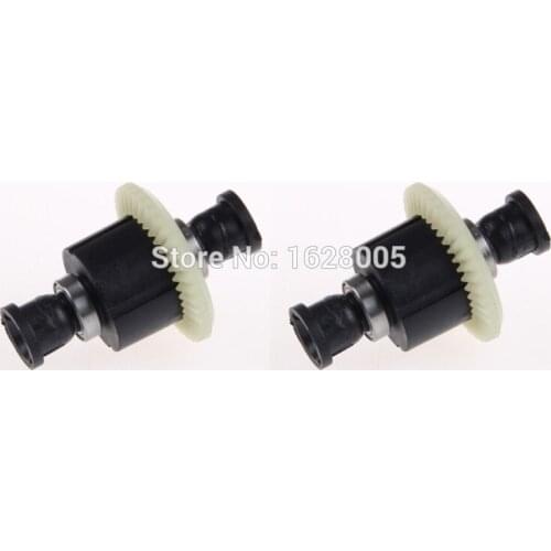 Free shipping 2PCS Wltoys A949 A959 A969 A979 1/18 RC Car spare part Front/Rear Complete Differential A949-23