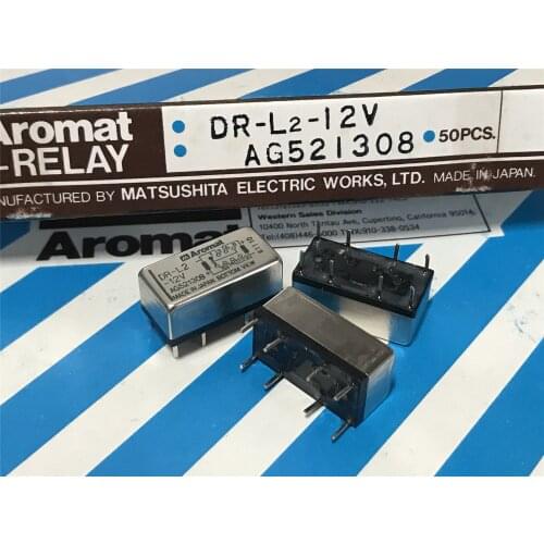DR-L2-12V Relay 8Pins