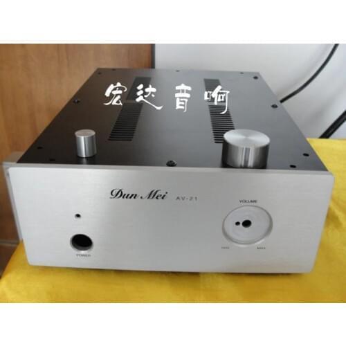 AV-21 tube amp chassis/Pre-amplifier chassis/AMP case Enclosure / headphone amp box PSU box DIY