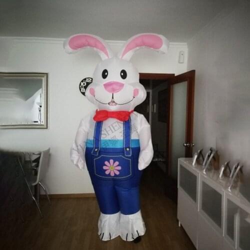 Adult Men Women Inflatable Costume Cartoon Animal Cosplay Clothing Party Props For Halloween Purim Christmas Clothing