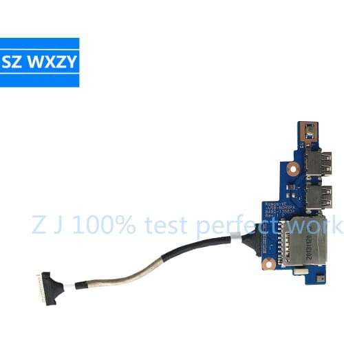 Original For Samsung NP450R5G Laptop Power Button USB SD Reader Board With Cable BA92-13583A BA41-02316A 100% Tested Fast Ship