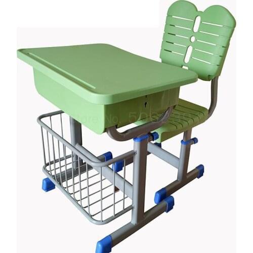 Pupils desks and chairs childrens study tables and chairs set home writing desk lift training remedial classes school