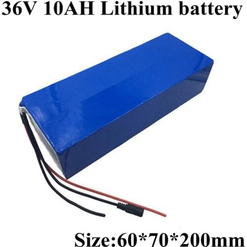 Promote 36v 10ah 36v10ah 36v 500w Battery 36v 10ah Ion Battery 15A BMS 36v 350w E Bike Lithium Battery for Wheelchair + Charger