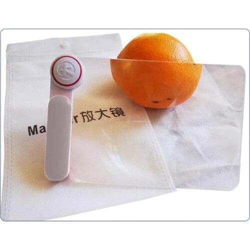 Handheld Frameless Silicone Optical Magnifier Portable No burrs Rectangle Magnifying Glass for Reading books and newspapers