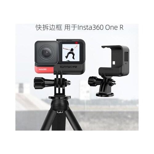 Insta360 One R Protective Case Border Frame For Insta360 ONE R 4K Dual-Lens 360 fast Mounting Bracket tripod Accessories