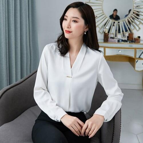Women Blouses 2021 Chiffon Blouse Long Sleeve Shirt Plus Size 5XL Loose Tops Womens Clothing Shirts Autumn New Free Shipping