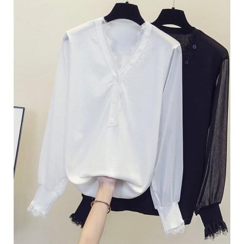 2021 autumn winter new lazy knit oversize sweater womens pullover Korean loose bottoming sexy lace Patchwork shirt big sweater