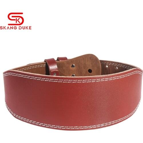 1PC Buckle Squats Weightlifting Belt Men Back Waist Support Dumbbell Barbell Gym Weights Fitness Bodbuilding Training Equipment