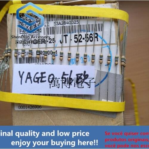 10pcs only orginal new can resistance 1/4W 0.25W 56R 56 ohm