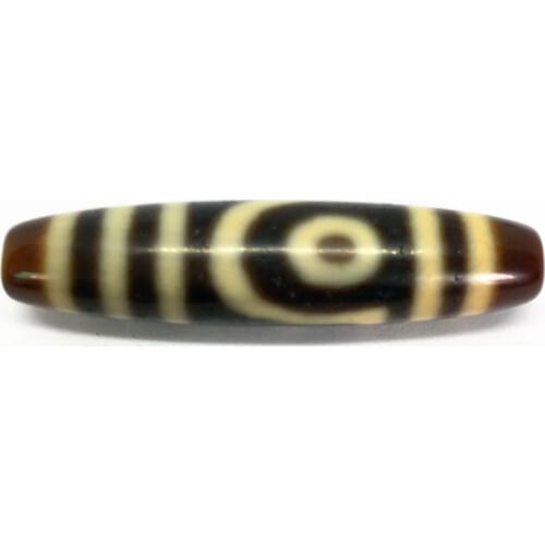 AAA Natural Agate Yellow Color Sweet Two Eyes Pattern Powerful Amulet Tibetan Dzi Beads for DIY Bracelet and Necklace Making