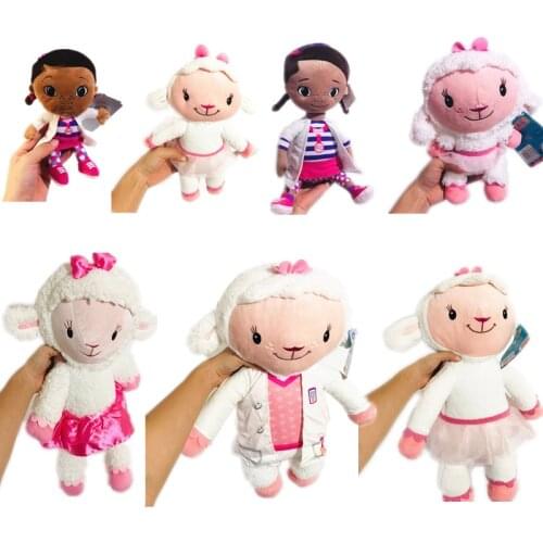 1pieces/lot plush girl little doctor sheep doll gift Childrens toys
