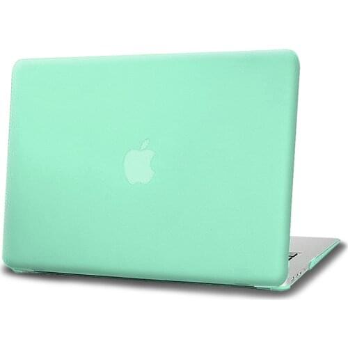 Case For Apple Macbook Air 11/13/ MacBook Pro 13/15 /Macbook 12 inch Rubberized Hard Cover Matte Green Laptop Protective Shell