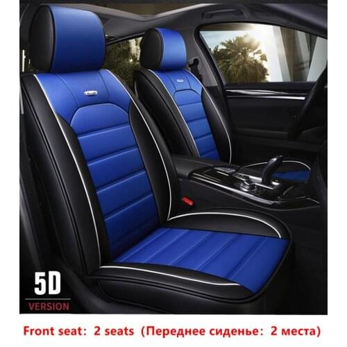 PU Leather Car Seat Cover Universal Fit Most cars for Toyota Yaris Vitz Hatchback 2006-2011 Toyota Prius C Seat cushion