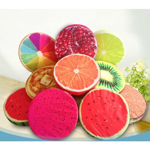 Hot sale 1PC kindergarten fruit cushions PP Cotton pillow Office Chair Back Cushions Sofa Throw Pillows Home Decorative Pillows