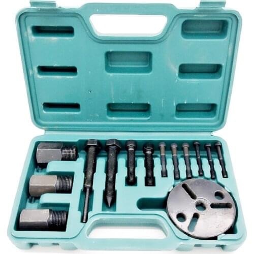 14 Pieces Air Condition A/C Compressor Clutch Remover Puller Installer Tool