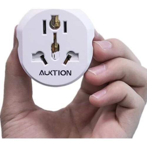 Best 16A Universal EU Travel Adapter Euro Converter UK US AU to EU AC Power Socket Plug Travel Charger Adapter Converter 250V