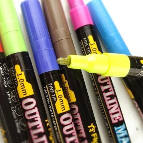 18 Pack Water-Based Acrylic Paint Set for Plastic Pumpkins Rock Painting, Wood, Metal, Metallic, Ceramic, Graffiti, Paper